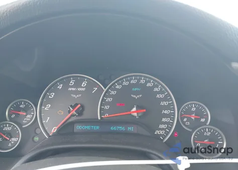 2007 Chevrolet Corvette из США, поврежденный, VIN 1G1YY25U475122028